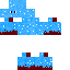 Minecraft skin texture, 64x64 pixels