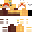 Minecraft skin texture, 64x64 pixels