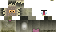 Minecraft skin texture, 64x32 legacy pixels