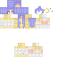 Minecraft skin texture, 64x64 pixels