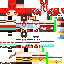 Minecraft skin texture, 64x64 pixels