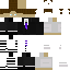 Minecraft skin texture, 64x64 pixels