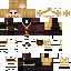 Minecraft skin texture, 64x64 pixels