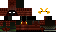 Minecraft skin texture, 64x32 legacy pixels