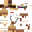 Minecraft skin texture, 64x64 pixels