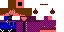 Minecraft skin texture, 64x32 legacy pixels