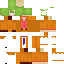 Minecraft skin texture, 64x64 pixels