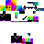 Minecraft skin texture, 64x64 pixels