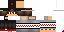 Minecraft skin texture, 64x32 legacy pixels