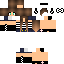 Minecraft skin texture, 64x64 pixels