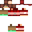 Minecraft skin texture, 64x64 pixels