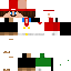 Minecraft skin texture, 64x64 pixels