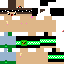Minecraft skin texture, 64x64 pixels