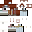 Minecraft skin texture, 64x64 pixels