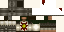 Minecraft skin texture, 64x32 legacy pixels