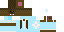 Minecraft skin texture, 64x32 legacy pixels