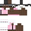 Minecraft skin texture, 64x64 pixels