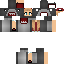 Minecraft skin texture, 64x64 pixels