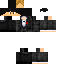 Minecraft skin texture, 64x64 pixels