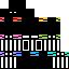 Minecraft skin texture, 64x64 pixels