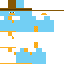Minecraft skin texture, 64x64 pixels