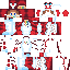 Minecraft skin texture, 64x64 pixels