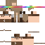 Minecraft skin texture, 64x64 pixels