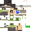 Minecraft skin texture, 64x64 pixels