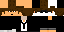 Minecraft skin texture, 64x32 legacy pixels