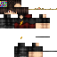 Minecraft skin texture, 64x64 pixels