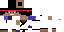Minecraft skin texture, 64x32 legacy pixels