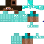 Minecraft skin texture, 64x64 pixels