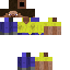 Minecraft skin texture, 64x64 pixels