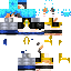 Minecraft skin texture, 64x64 pixels
