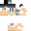 Minecraft skin texture, 64x64 pixels