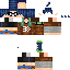 Minecraft skin texture, 64x64 pixels