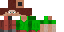Minecraft skin texture, 64x32 legacy pixels