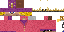 Minecraft skin texture, 64x32 legacy pixels
