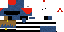 Minecraft skin texture, 64x32 legacy pixels