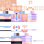 Minecraft skin texture, 64x64 pixels