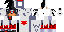 Minecraft skin texture, 64x32 legacy pixels
