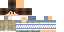 Minecraft skin texture, 64x32 legacy pixels