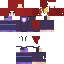 Minecraft skin texture, 64x64 pixels