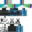 Minecraft skin texture, 64x64 pixels