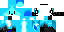 Minecraft skin texture, 64x32 legacy pixels