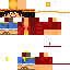 Minecraft skin texture, 64x64 pixels