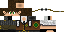 Minecraft skin texture, 64x32 legacy pixels