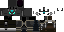 Minecraft skin texture, 64x32 legacy pixels