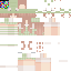 Minecraft skin texture, 64x64 pixels