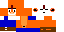 Minecraft skin texture, 64x32 legacy pixels